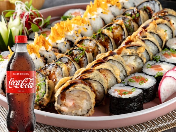 Combo 40 Peças + Coca-Cola 1l